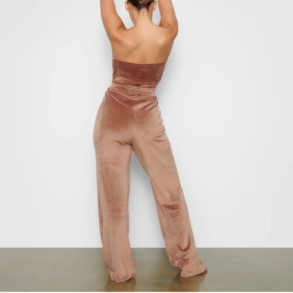 SKIMS Velour High Waisted Pant in Sienna Size XS, Excellent Condition, No Tags - Picture 4 of 5